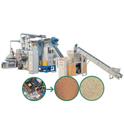 Μηχανή ανακύκλωσης αποβλήτων βάρους 15000 KG για φιλική προς το περιβάλλον ανακύκλωση PCB