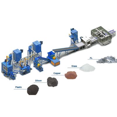 200-1000kg/h Συστήματα ανακύκλωσης ηλιακών συσσωρευτών με βιντεοεξαγωγική επιθεώρηση