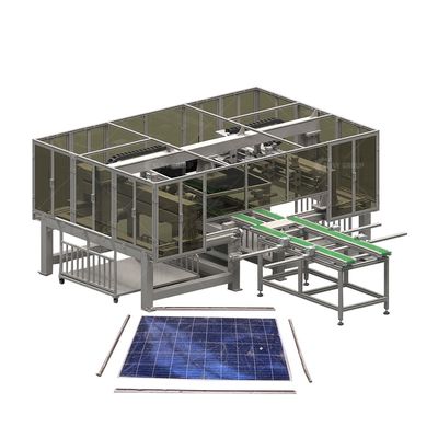 Μηχανή ανάκτησης φωτοβολταϊκών πάνελ 220V/380V τάσης για γραμμή ανακύκλωσης ηλιακών μονάδων