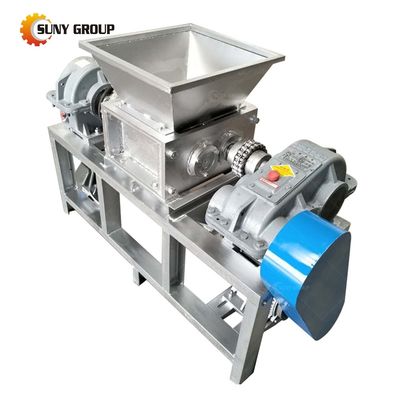 Πολυλειτουργικό διπλό άξονα Shredder για PET πλαστικό μπουκάλι συντρίμμιο κινητή συσκευή συντρίμμιας χαρτιού