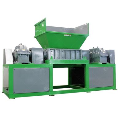800-5000kg/h Δυνατότητα Δύο άξονες θρυμματιστή για κονσέρβες αλουμινίου
