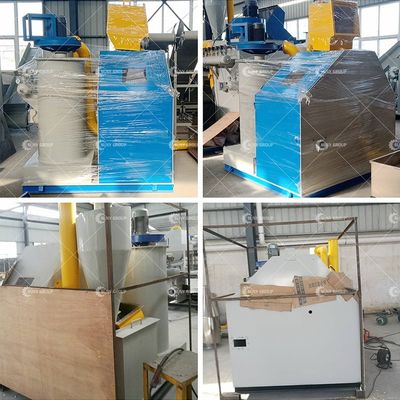 100-200kg/h Διαχωριστικό σύρματος χαλκού Συσκευές κόκκων σύρματος χαλκού Μηχανή ανακύκλωσης καλωδίων