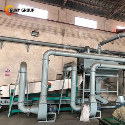 25kW αυτόματη μηχανή ανακύκλωσης μπαταριών λιθίου για διαχωρισμό και θρυμματισμό λύσης