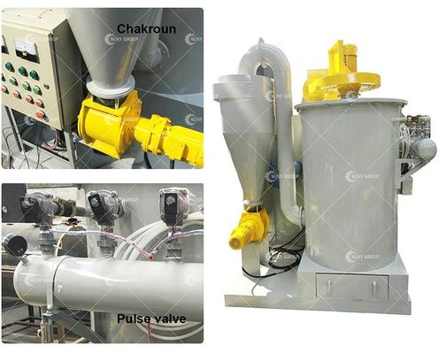 100-200kg/h Διαχωριστικό σύρματος χαλκού Συσκευές κόκκων σύρματος χαλκού Μηχανή ανακύκλωσης καλωδίων