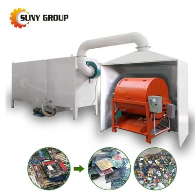 Μηχανή διάλυσης PCB 1000KG/h Πηγή Πίνακας υπολογιστή για τα σκουπίδια