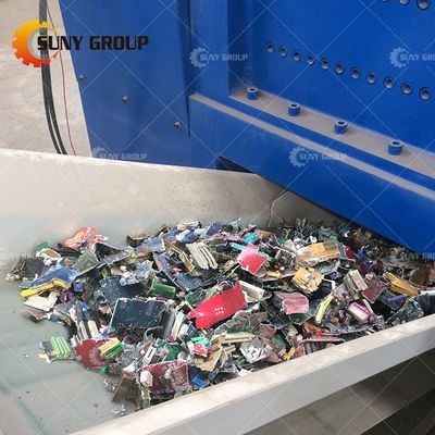 Μηχανή συστήματος ανακύκλωσης ηλεκτρονικών πλακών PCB για υπολογιστές για εργοστάσια παραγωγής