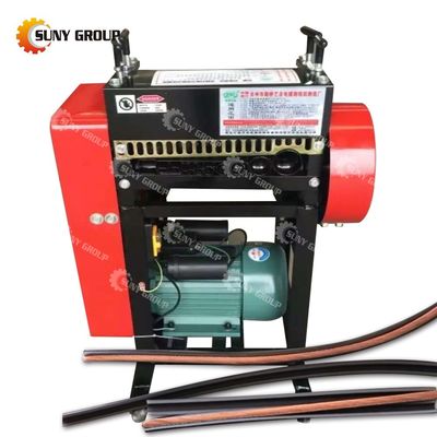 4.5kw Μηχανή απολέπισης χαλκού από καουτσούκ/πλαστικό