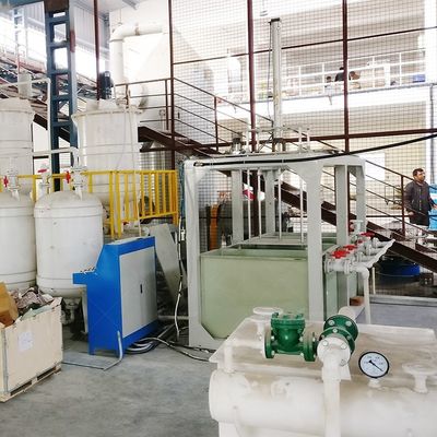 50-200KG/h Ικανότητα E Εξοπλισμός ανακύκλωσης αποβλήτων πολύτιμων μετάλλων με ποσοστό ανάκτησης 99,9%
