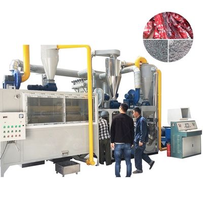 2500KG βάρος αλουμινίου σύνθετο πάνελ μηχανή ανακύκλωσης ηλεκτροστατικό διαχωριστικό σχεδιασμό