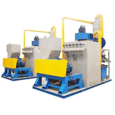 1500KG Μικρό εργοστάσιο Μίνι καλώδιο Granulator Όλο τοποθετημένο Μηχανή με βίντεο εξόδου-επιθεώρηση