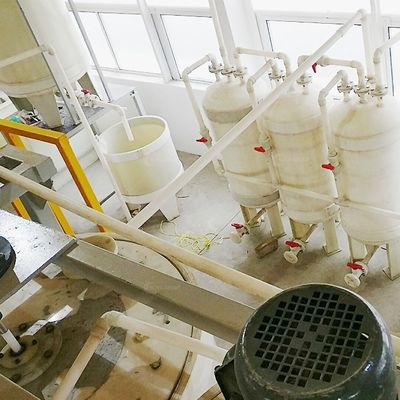 Επιφάνεια εργοστασίου διύλισης πολύτιμων μετάλλων Εξοπλισμός ηλεκτρόλυσης ασημιού και κασσίτερου