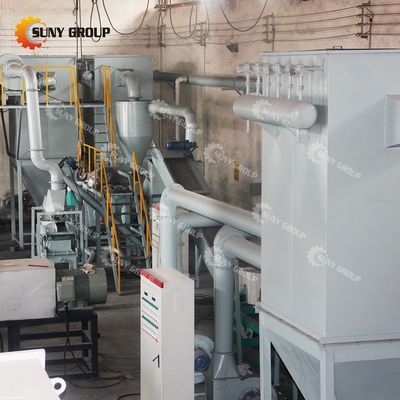 200-3000kg/h Ικανότητα Περιβαλλοντικά υπεύθυνος εξοπλισμός ανακύκλωσης μπαταριών λιθίου