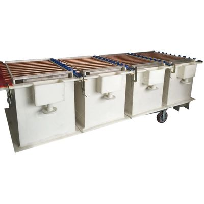 2000KG Gold Cathode Copper Recovery Production Line με βίντεο εξερεύνηση