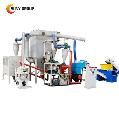 Μηχανή ανακύκλωσης ηλεκτρονικών PCB 55kW για τα απόβλητα PCB και άλλα ηλεκτρονικά απόβλητα