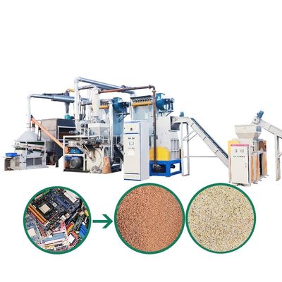 Μηχανή ανακύκλωσης αποβλήτων βάρους 15000 KG για φιλική προς το περιβάλλον ανακύκλωση PCB