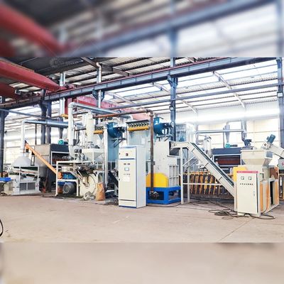E Απορρίμματα PCB πλακέτων PCB μηχανή ανακύκλωσης απορριμμάτων Μονάδα ανάκτησης μετάλλων με βάρος 1000KG