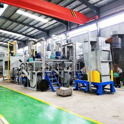75kW Δύναμη PCB Ανακύκλωση εργοστάσιο κυκλώματα Πίνακα διαχωριστική γραμμή ροής αέρα για διαχωρισμό