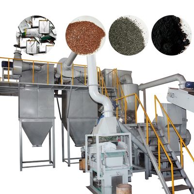 Μηχανή ανακύκλωσης κινητών μπαταριών 200-1000KG/h για την απόρριψη χρησιμοποιημένων μπαταριών ιόντων λιθίου