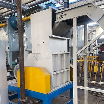 Μηχανή ανακύκλωσης ηλιακών πάνελ 200-1000kg/h για τη θρυμματοποίηση και διαχωρισμό φωτοβολταϊκών κυψελών