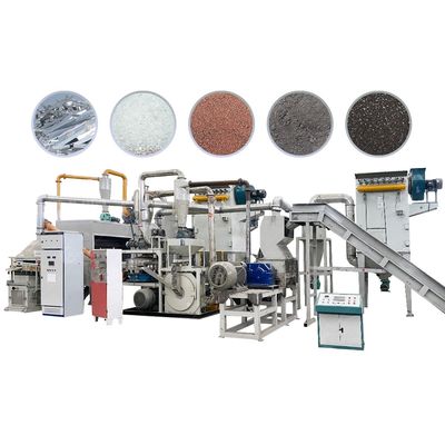 7500 kg Βάρος Σπασμάτων ΦΩΤ Πίνακα Ηλιακό Πίνακα Επεξεργαστική γραμμή παραγωγής με έλεγχο PLC