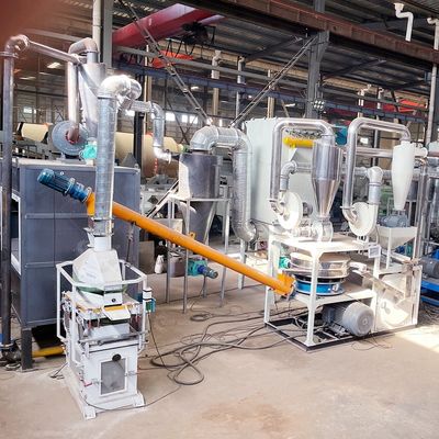 Υψηλής περιεκτικότητας σε χαρτόνια απορρίμματα Ηλιακά κύτταρα Επεξεργαστικό εργοστάσιο Απορρίμματα Ηλιακών Μονδίων Μηχανή ανακύκλωσης