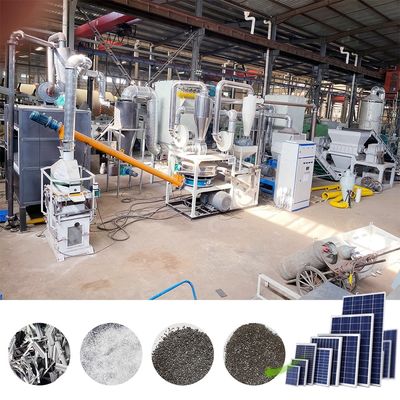 200-1000kg/h Συστήματα ανακύκλωσης ηλιακών συσσωρευτών με βιντεοεξαγωγική επιθεώρηση