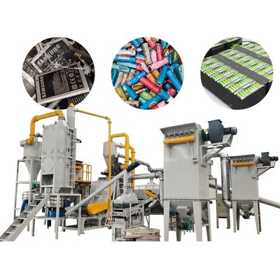 200-1000KG/H Ικανότητα 2023 Τεχνολογία Απορριμμάτων Λιθίου Ηλεκτρονικών Ηλεκτρικών Συμπληρωματικών Συμπληρωματικών Συμπληρωματικών Συμπληρωματικών Συμπληρωματικών Συμπληρωμάτων