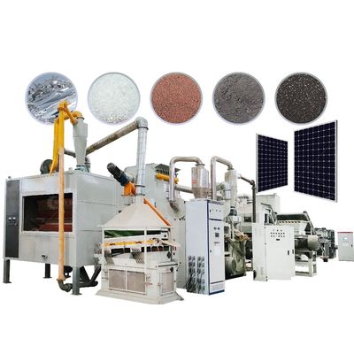 Μηχανή ανάκτησης φωτοβολταϊκών πάνελ 220V/380V τάσης για γραμμή ανακύκλωσης ηλιακών μονάδων