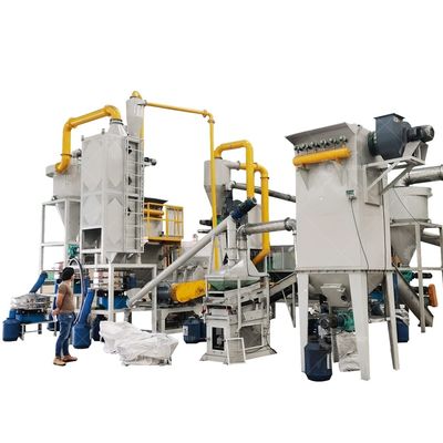 Μηχανή ανακύκλωσης μπαταριών λιθίου 200-1000KG/H για γραμμή παραγωγής κάθοδος