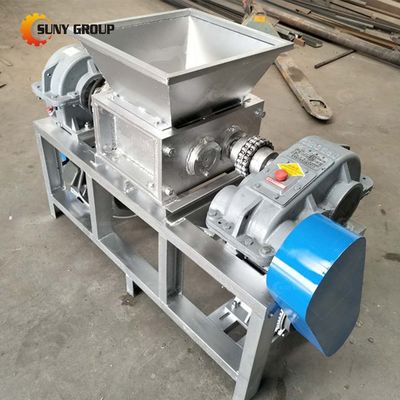 Πολυλειτουργικό διπλό άξονα Shredder για PET πλαστικό μπουκάλι συντρίμμιο κινητή συσκευή συντρίμμιας χαρτιού