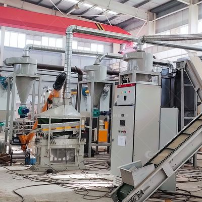 6000 kg βάρος Εξοπλισμός διαχωρισμού μπαταριών ιόντων λιθίου για την ανακύκλωση μπαταριών φορητών υπολογιστών