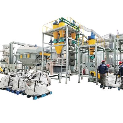 6000 kg βάρος Εξοπλισμός ανακύκλωσης μπαταριών κινητών τηλεφώνων και φορητών υπολογιστών για εργαστήρια επισκευής μηχανημάτων