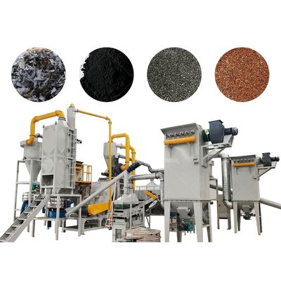 6000 kg βάρος Εξοπλισμός ανακύκλωσης μπαταριών κινητών τηλεφώνων και φορητών υπολογιστών για εργαστήρια επισκευής μηχανημάτων