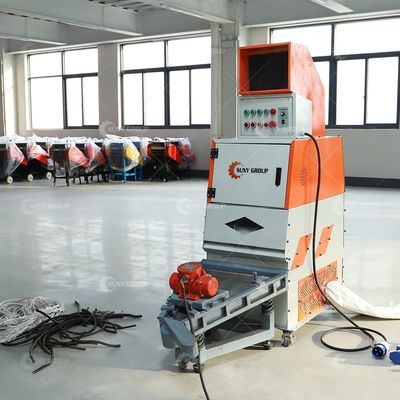 Μηχανή ανακύκλωσης σύρματος χαλκού 30-50kg / h Μηχανή διαχωρισμού καλωδίων καλωδίων για το όφελος σας