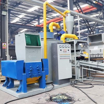 0.2-20mm Wire Range Copper Wire Scrap Crush Recycling Machine με ποσοστό διαλογής 99%