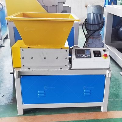 350KG βάρος διπλού άξονα πλαστικό μηχανή θραύσης για την προστασία του περιβάλλοντος