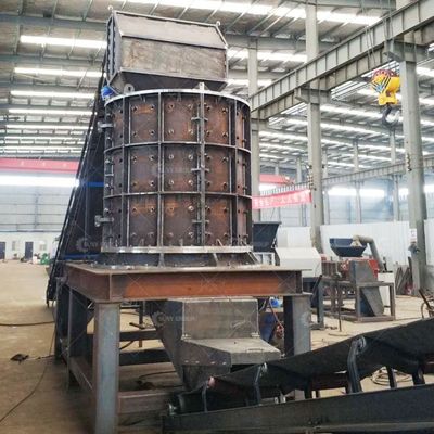 1000 mm περιστρεφόμενη διάμετρος 75kw*2 μηχανή θραύσης για την ανακύκλωση μετάλλων και στερεών αποβλήτων