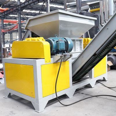 9CrSi/D2/SKD-11 Blades Double Shaft Shredder για κουτιά από χαρτόνια και χαρτόνια απορριμμάτων