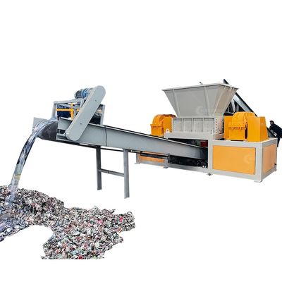 800-5000kg/h χωρητικότητα Δίδυμος άξονας ψαλίδας ψαλίδας για βαριές ανάγκες ψαλίδωσης