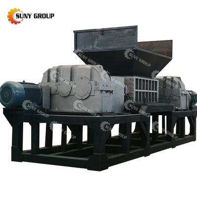 15kW Δύο άξονας θρυμματιστής θρυμματισμός σπατάλη αυτοκινήτου σώμα και υλικό σκουπιδιών εύκολα