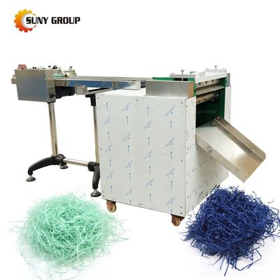 Χριστουγεννιάτικο Raffia τσαλακωμένο μηχάνημα χαρτιού με πάχος χαρτιού 5 mm κατασκευασμένο στην εταιρεία μας