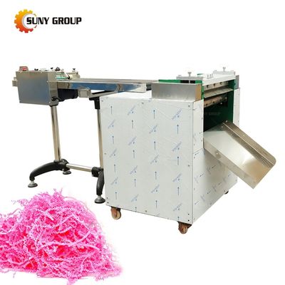 Χριστουγεννιάτικο Raffia τσαλακωμένο μηχάνημα χαρτιού με πάχος χαρτιού 5 mm κατασκευασμένο στην εταιρεία μας