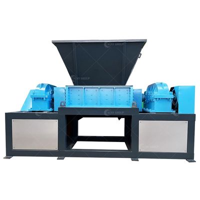 Μεγάλη ισχύς 15000W διπλό άξονα Shredder για τα οικιακά απόβλητα με λεπίδες 9CrSi/D2/SKD-11